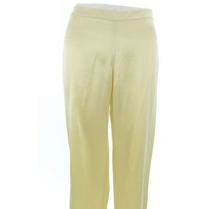 LUCA LUCA LIME GREEN SILK PANTS SIZE 4